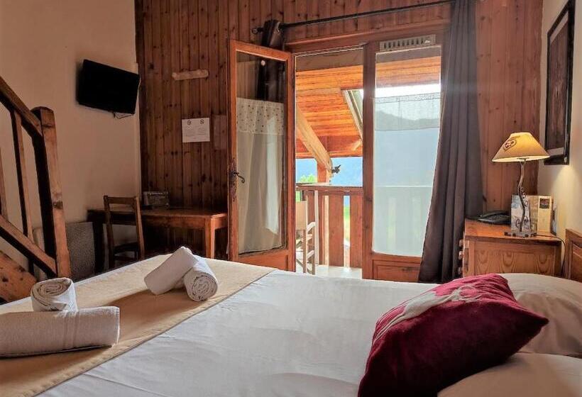 4인용 스탠다드 룸, Chalet Hôtel Les Blancs