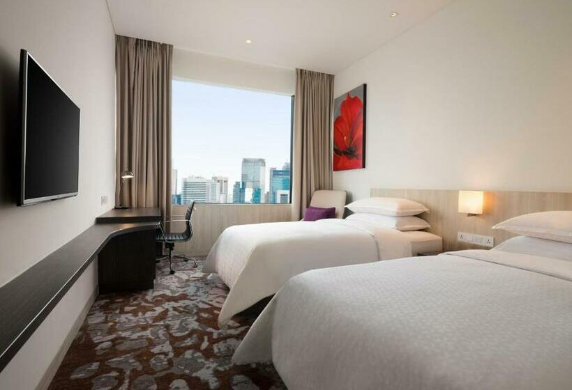 带城市景观的标准间, Four Points By Sheraton Jakarta Thamrin