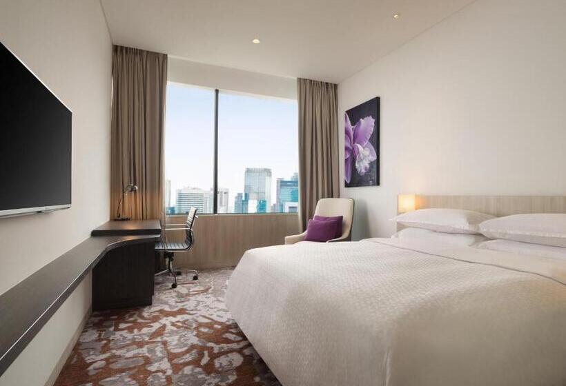带大床的标准间, Four Points By Sheraton Jakarta Thamrin