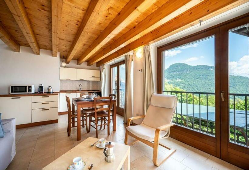 Апартаменты 1 Спальня Вид на Сад, Agribenessere Brenzio