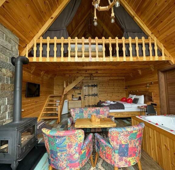 Номер Стандарт с Террасой, Dağlara Bungalov