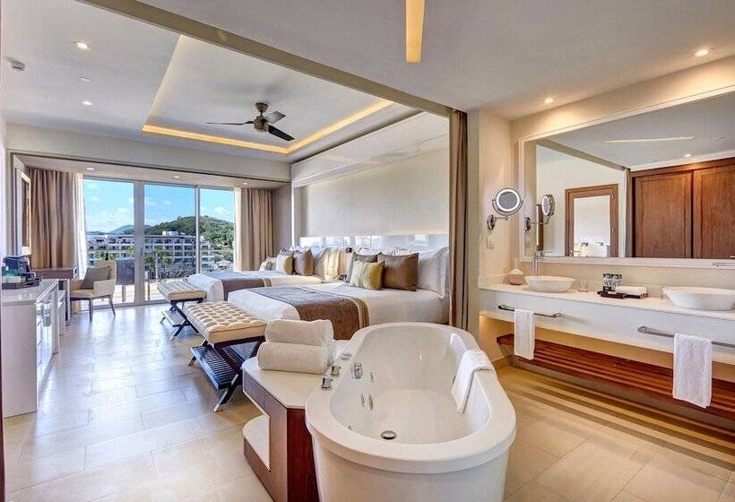 Junior Suite Deluxe Vista Mar, Hideaway at Royalton Saint Lucia, An Autograph Collection - All Inclusive Resort - Adults Only