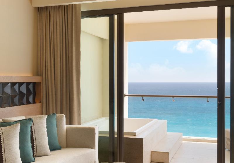 Номер Стандарт Вид на Море, Turquoize At Hyatt Ziva Cancun  Adults Only  All Inclusive