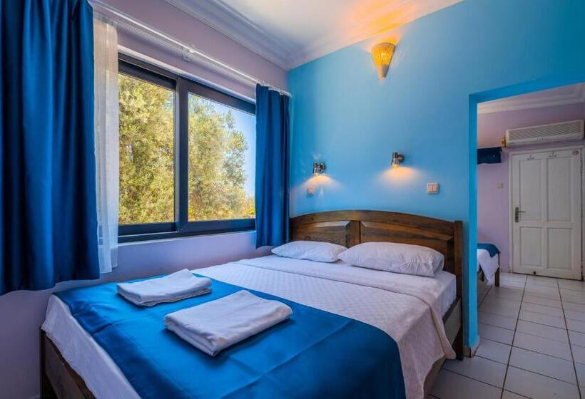 Chambre Quadruple Standard Vue Jardin, Selim Pansiyon   Adults Only