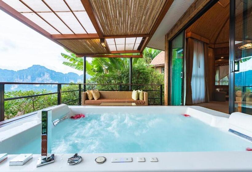 스위트 킹사이즈 침대, Aonang Fiore Resort   Sha Extra Plus