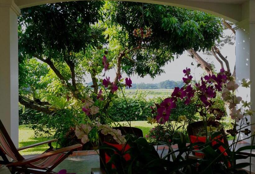 اتاق استاندارد با چشم‌انداز باغ, Villa Albizia, Chiang Mai