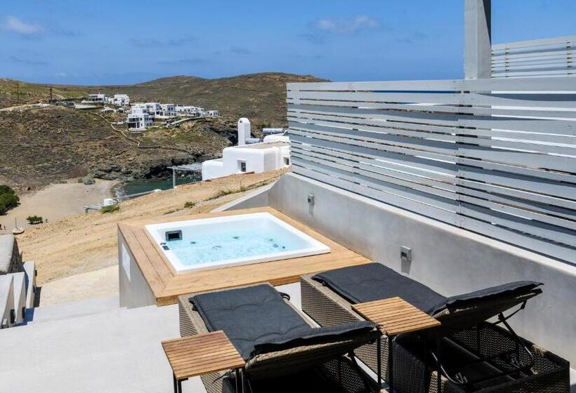 سوییت با چشمانداز دریا, Sea Rock & Sky Private Mykonos Residence