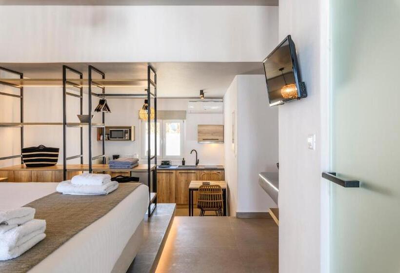 سوئیت با وان آب گرم, Sea Rock & Sky Private Mykonos Residence