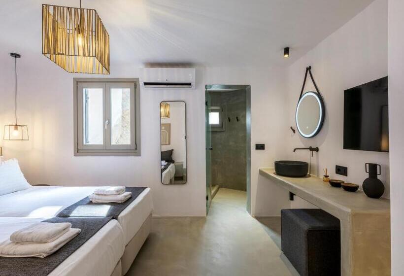 ویلای 1 خوابه با چشمانداز دریا, Sea Rock & Sky Private Mykonos Residence