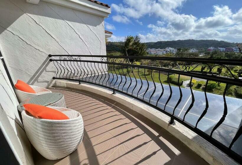 اتاق استاندارد چهار تخته با چشم‌انداز دریا, Kenting 4 Sisters Villa