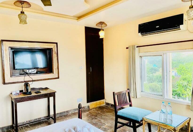 Вилла 1 Спальня Вид на Сад, Udai Valley Resort  Top Rated Resort In Udaipur With Mountain View