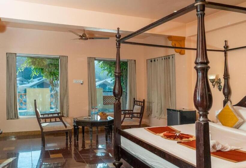 Вилла с 1 спальней и бассейном, Udai Valley Resort  Top Rated Resort In Udaipur With Mountain View