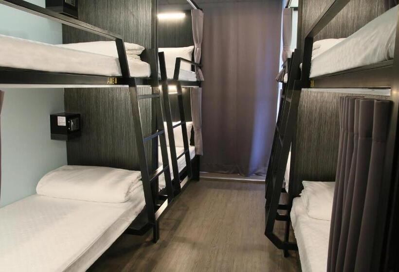 اتاق خانوادگی با سرویس بهداشتی مشترک, Backpackers Hostel   Taipei Changchun