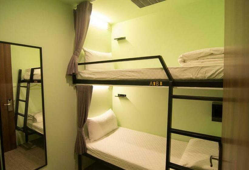 اتاق استاندارد با سرویس بهداشتی مشترک, Backpackers Hostel   Taipei Changchun