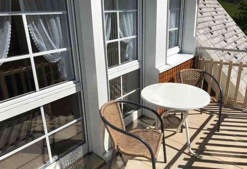 Апартаменты 1 Спальня с Балконом, Pension Glöcklehof