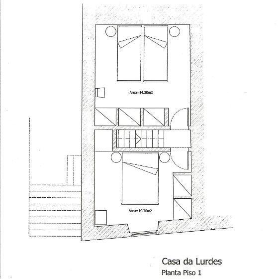 Апартаменты 2 Спальни, Casas Do Toural