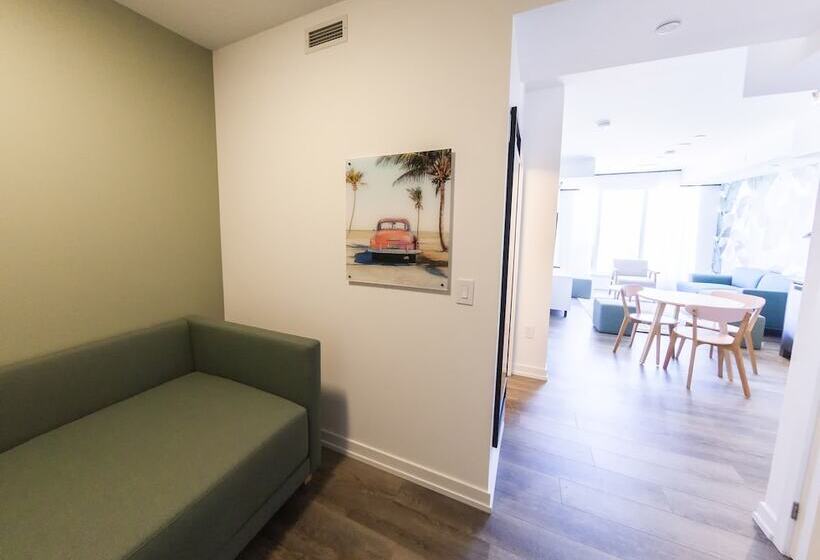 Апартаменты Deluxe 1 Спальня, The Laundry Rooms Station Park Kitchener