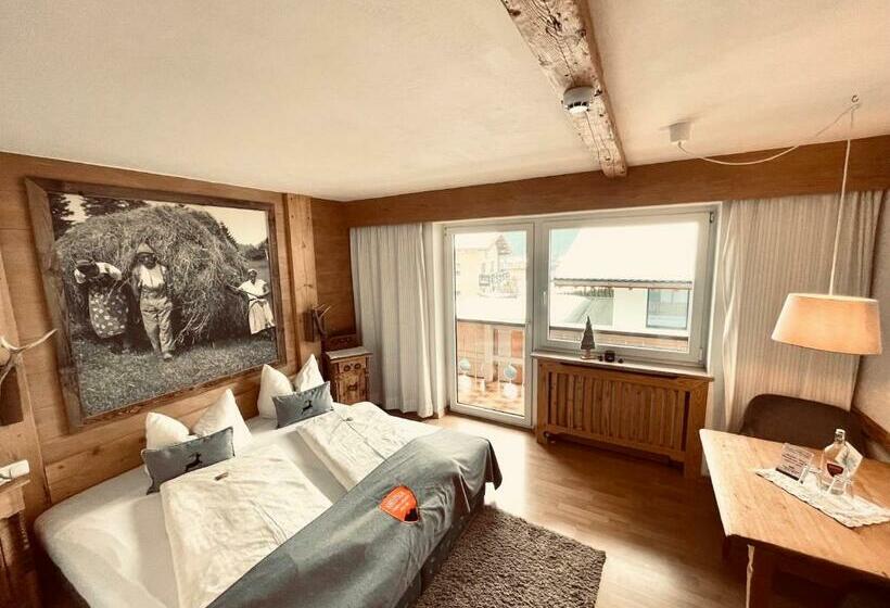 Номер Стандарт с Балконом, Pension Kreuzeck   Dein Glücksplatz Am Lech