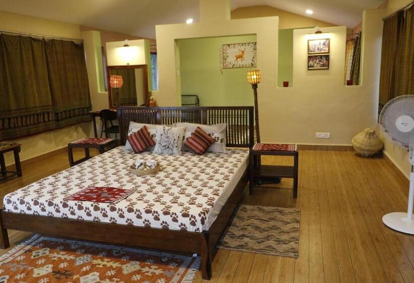 デラックスビラの１ベッドルーム, Atulya Kanchi Camp Bandhavgarh