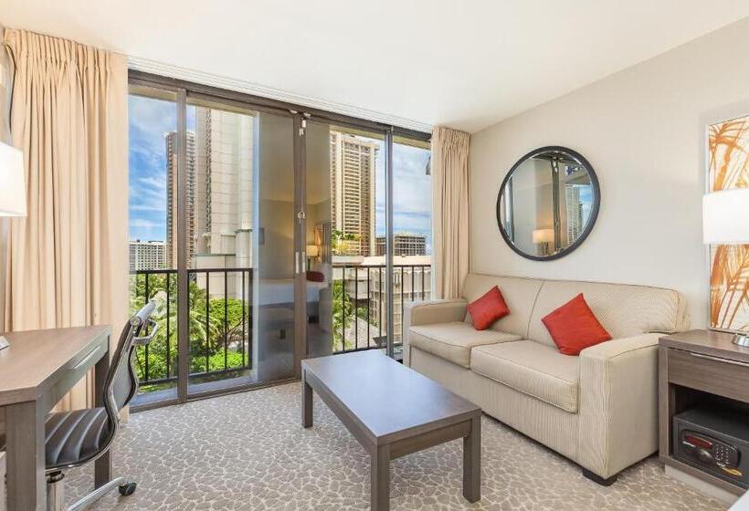 استودیوی استاندارد با چشم‌انداز دریا, Castle At Palms At Waikīkī
