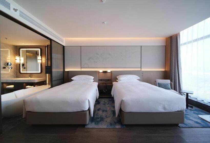 اتاق لوکس با چشم‌انداز شهر, Shaoxing Marriott Hotel Shangyu