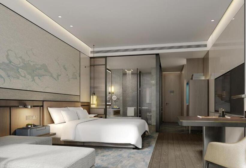 اتاق لوکس با تخت بزرگ, Shaoxing Marriott Hotel Shangyu