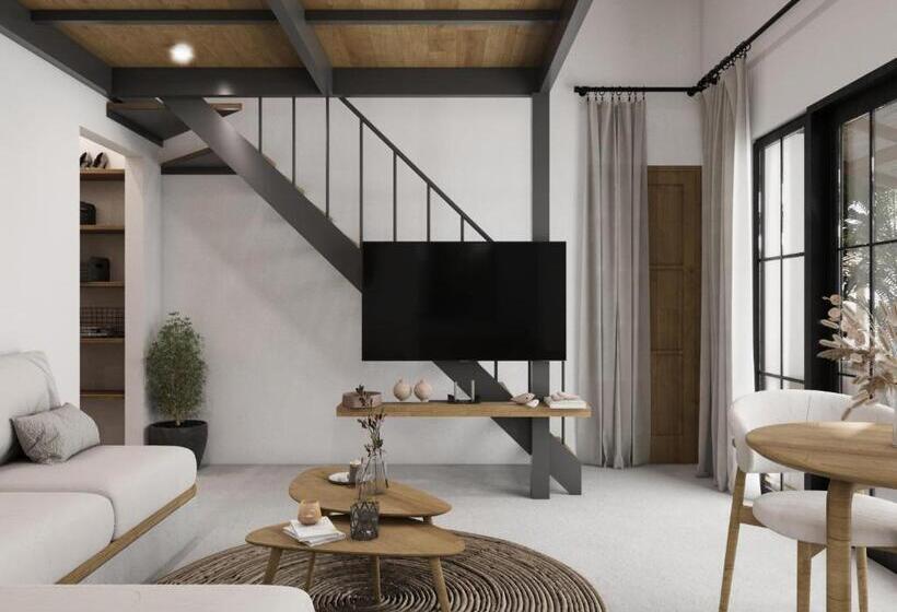 침실 1개 테라스 아파트, Sarang Apartments By Evdekimi Ubud