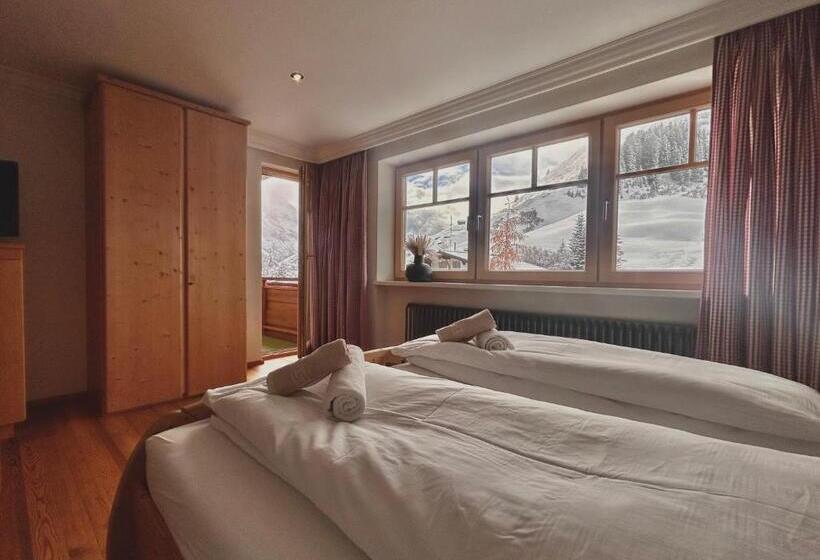 استودیو استاندارد با چشم‌انداز, Haus Wallis By Stayfritz   Ski In Ski Out Zimmer  Garni  Am Arlberg