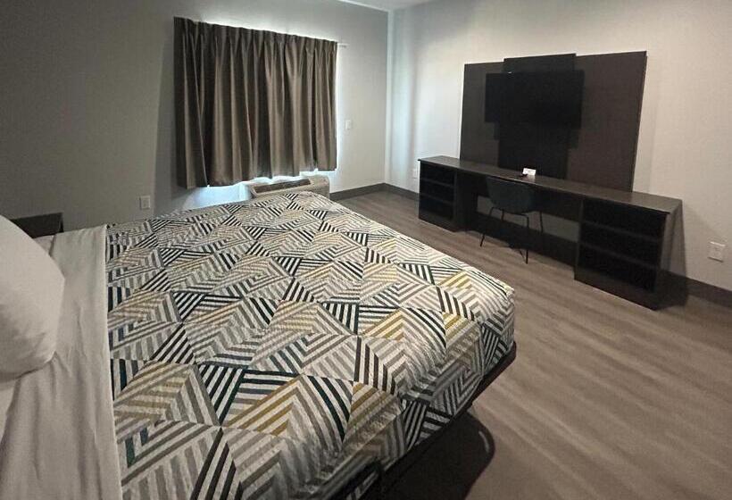 장애인을 위한 킹사이즈 침대 스탠다드 룸, Motel 6 Dallas, Tx Methodist Charlton Medical Ctr