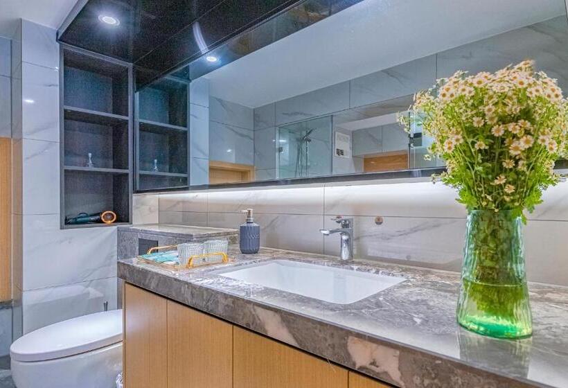 Номер бизнес-класса, Kunming Dianchi Mideel International Apartment   South Asian Style Fuhai Metro