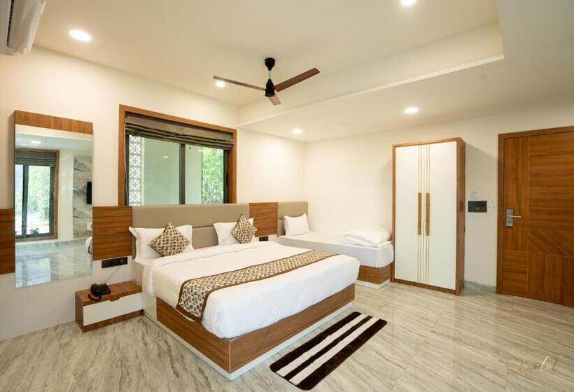 Стандартный Номер Кровать Кинг, Daksh Eden Greenz  A Luxury Resort In Sasan Gir