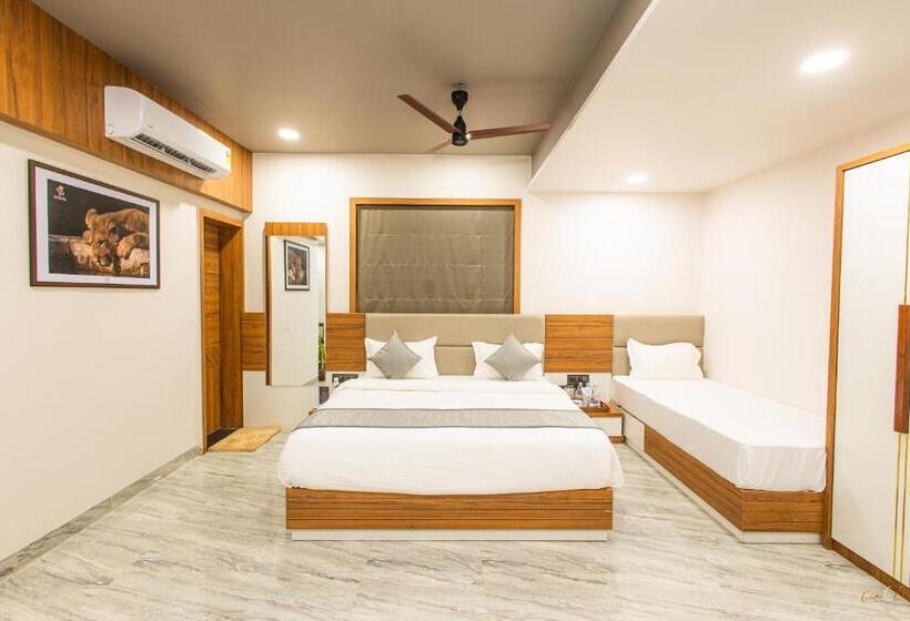 Стандартный Номер Кровать Кинг, Daksh Eden Greenz  A Luxury Resort In Sasan Gir