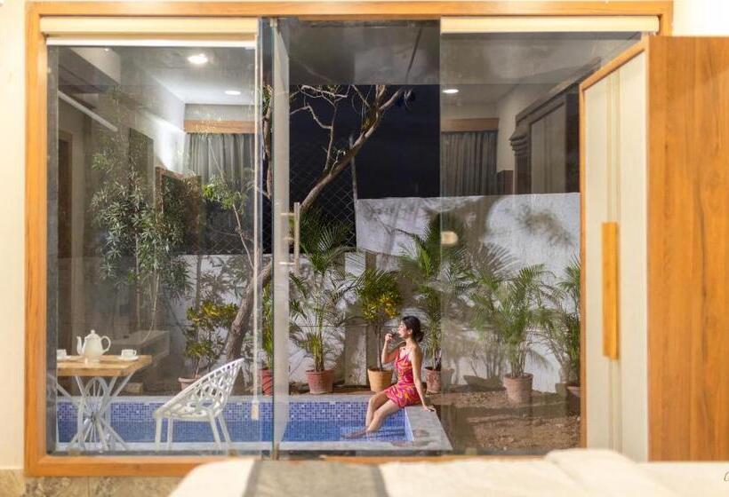 Люкс с Бассейном, Daksh Eden Greenz  A Luxury Resort In Sasan Gir