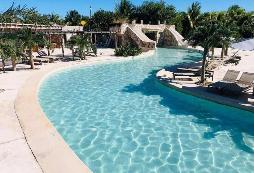 プールビュースタンダードルーム, Cabañas Perla Escondida