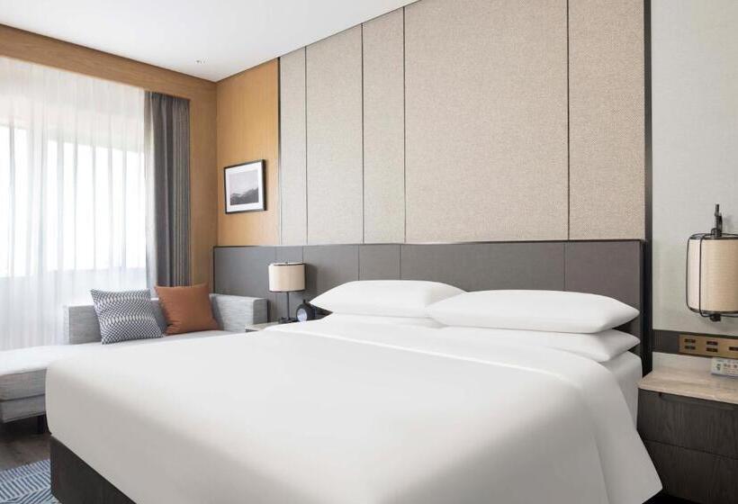 اتاق لوکس با تخت بزرگ, Sheraton Pujiang