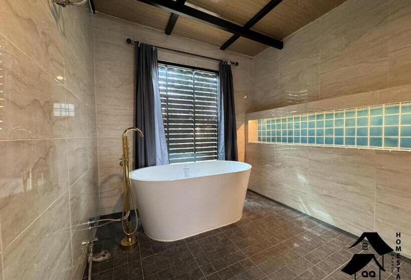 غرفة ديلوكس سرير كينج, Happy Garden Resort Betong
