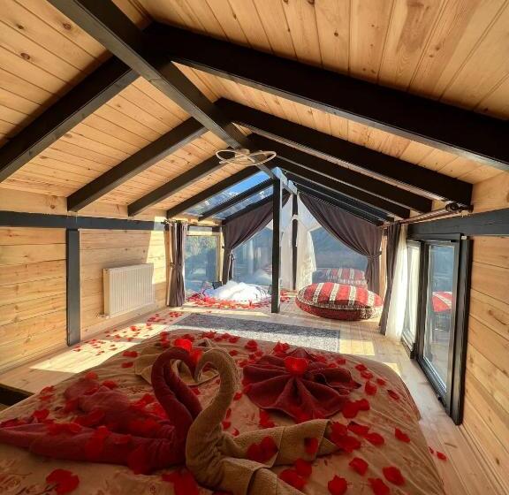 带观景的豪华间, Peruma Otel Bungalov