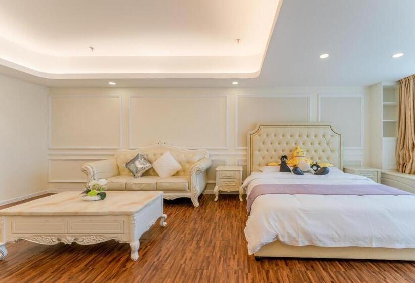 Quarto Deluxe Cama Queen, Windsleep International Apartment Hotel Free Delivery To The Venue Of The Canton Fair&cantonese Brea