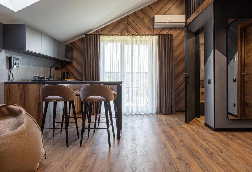 带1个卧室的公寓, Didukh Eco Hotel&spa