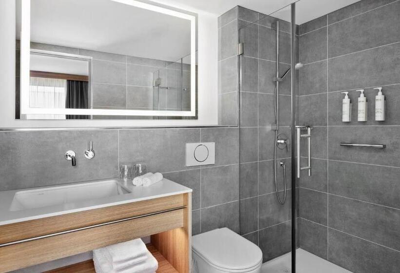 Номер Deluxe Кровать Кинг Вид на Город, Courtyard By Marriott Biel Bienne