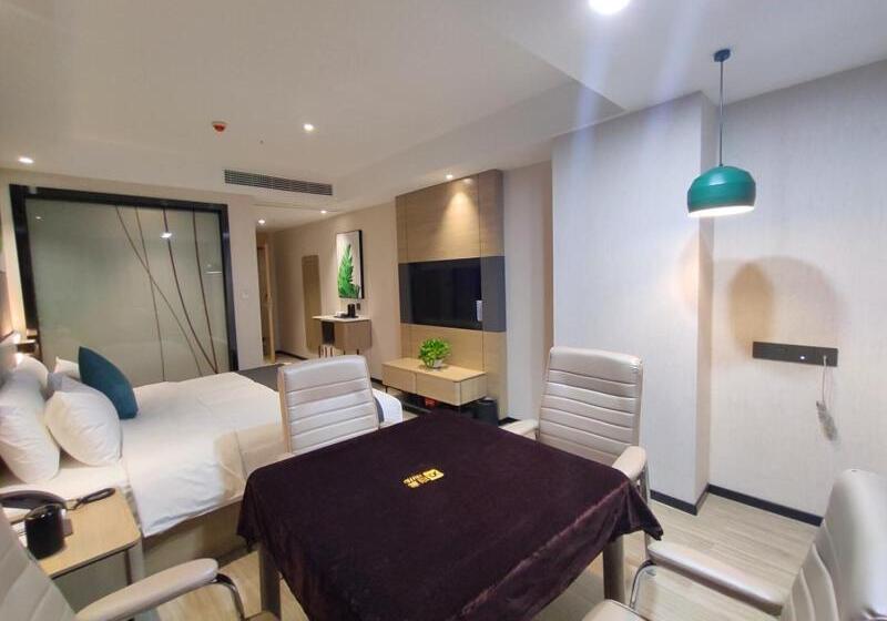 Номер Deluxe, Thank Inn Plus Chongqing Pengshui Yujing Jiangshan