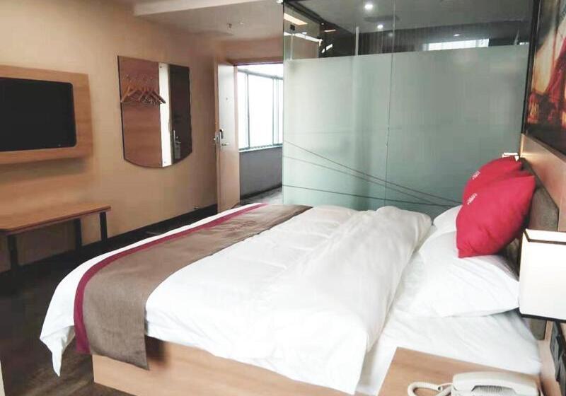 Номер Superior, Thank Inn Plus Suzhou Sixian Sizhou Avenue