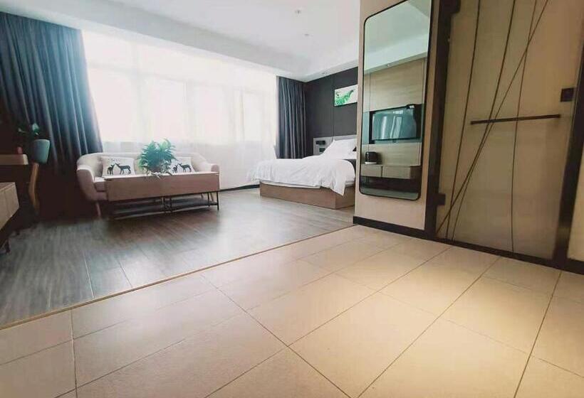 Номер Deluxe, Thank Inn Plus Yancheng Sheyang Dayang Road