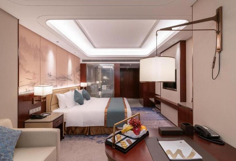 Номер Deluxe Кровать Кинг Вид на Город, Grand Metropark Hotel Taizhou