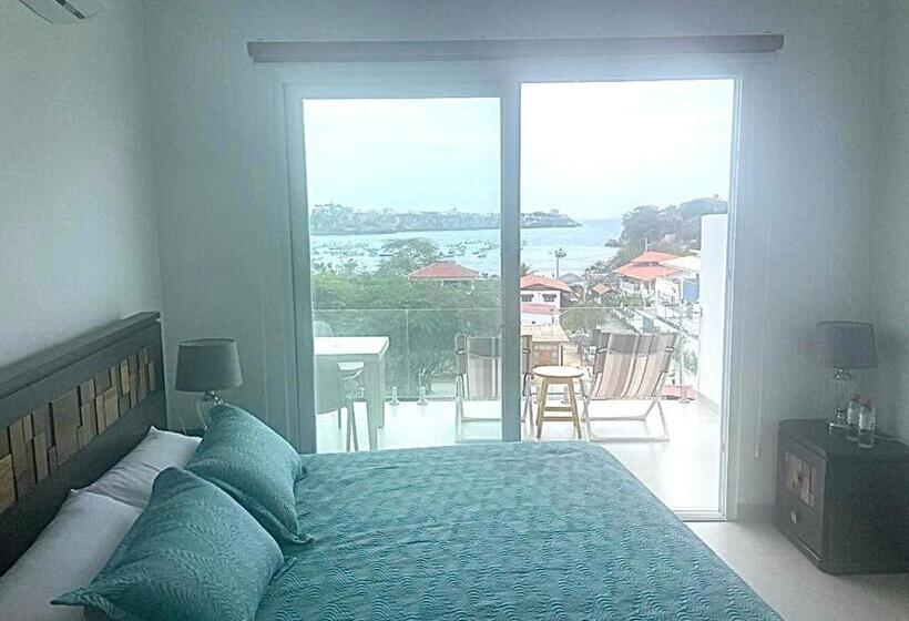 Habitación Deluxe Vista Mar con Balcón, Casa Lobster Bay