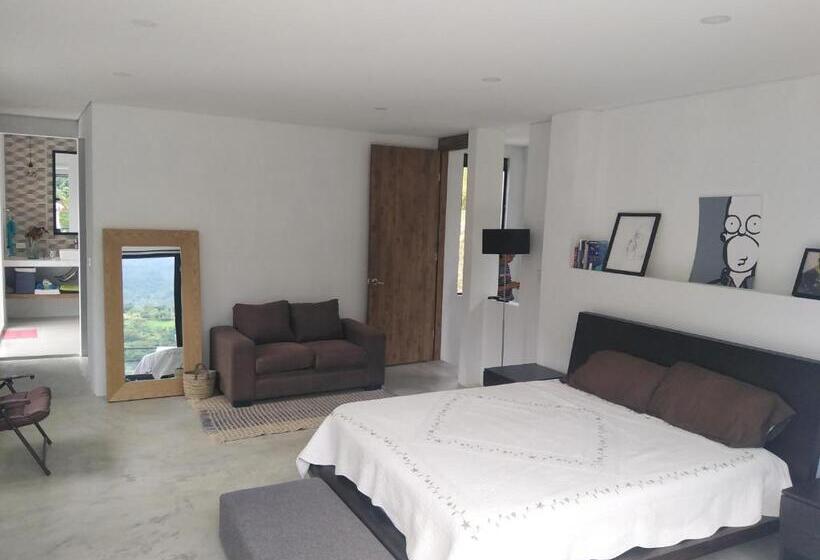 스탠다드 룸 산 전망, Habitación En Casa Rural Campestre