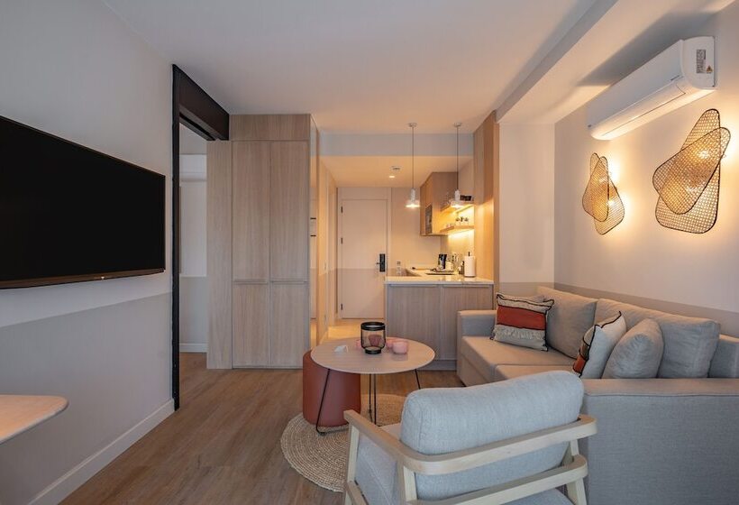 带1个卧室的高级公寓, Oli Hotel And Suites