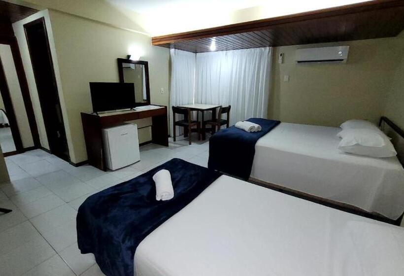 컴포트 트리플 룸, Quarto Em Hotel No Bairro De Tambaú, Em Uma Localização Bem Central Apto 216