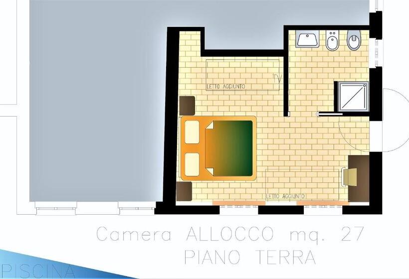 اتاق استاندارد سه نفره, Casale Barbagianni