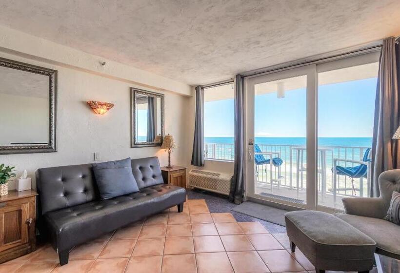 Студия Стандарт Вид на Море, Hbr Direct Oceanfront Condo, Daytona Beach, Sleeps 4